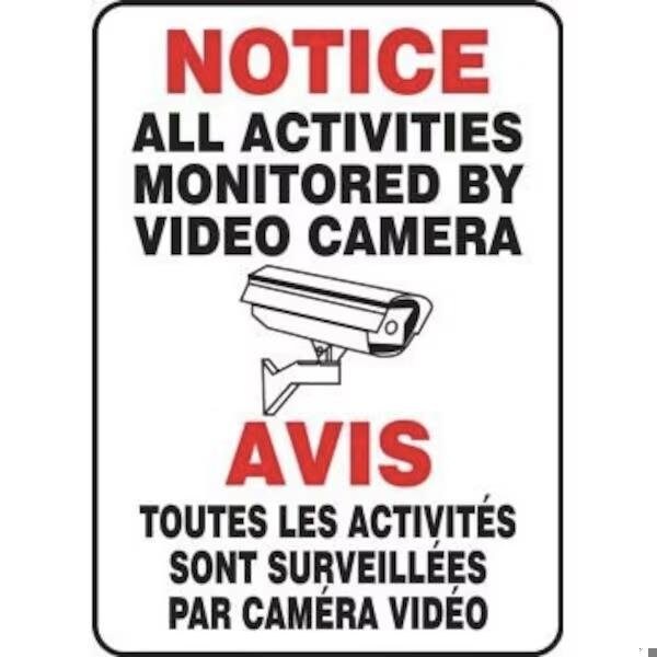Accuform BILINGUAL SAFETY SIGN NOTICE FBMASE813VS FBMASE813VS - main